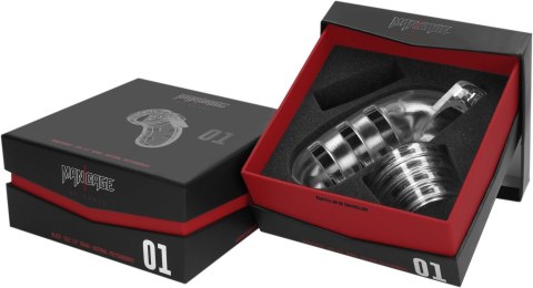 Chastity Model 01 Transparent Pas Cnoty Przeźroczysty Man Cage