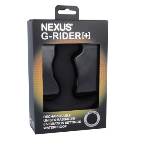 Wibrujący Masażer Prostaty G-Rider+ Czarny - Nexus