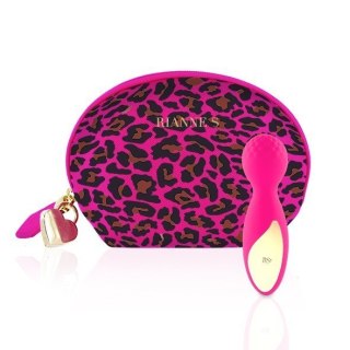 Essentials Lovely Leopard Mini Wibrator Różowy Rianne S.