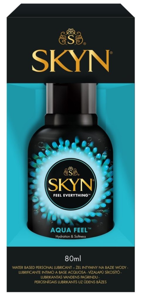 Lubrykant Wodny Z Aloesem I Witaminą E Skyn Aqua Feel 80 Ml Unimil