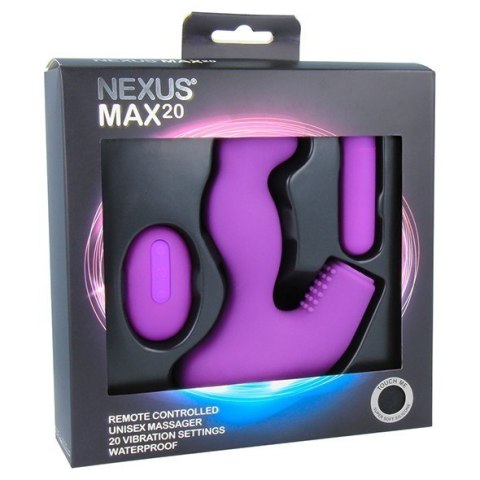 Masażer Prostaty Max 20 Fioletowy - Nexus