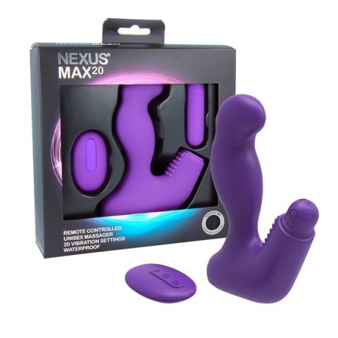 Masażer Prostaty Max 20 Fioletowy - Nexus