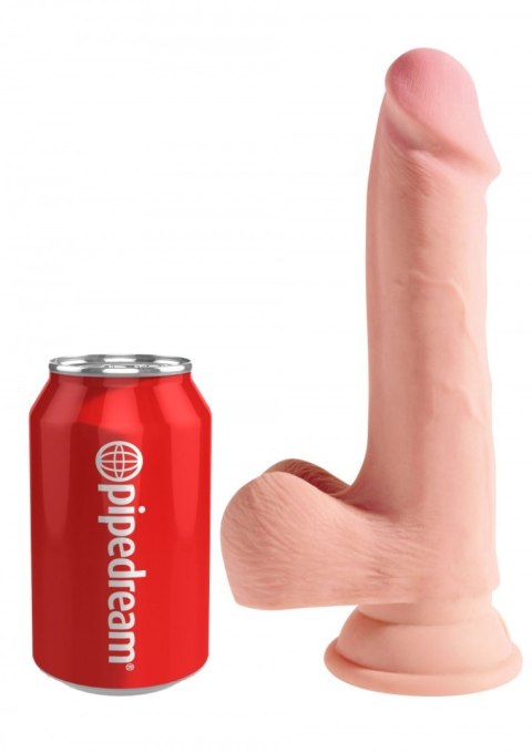 Dildo realistyczne cieliste 19cm King Cock