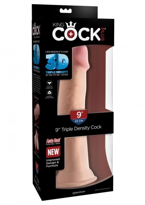 Dildo Realistyczne Cieliste 23cm King Cock