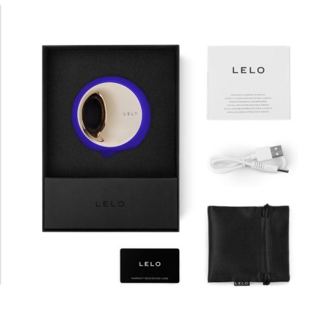 Symulator Seksu Oralnego Ora 3 Midnight Blue Lelo
