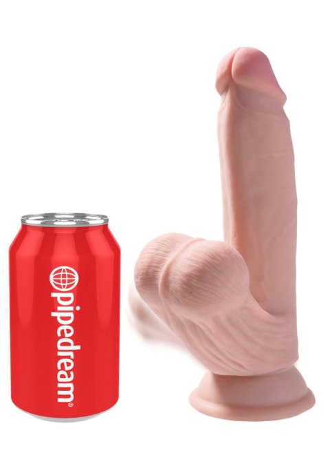 Dildo realistyczne cieliste 21.5cm King Cock