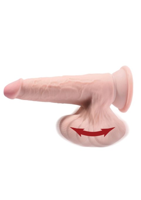 Dildo realistyczne cieliste 21.5cm King Cock