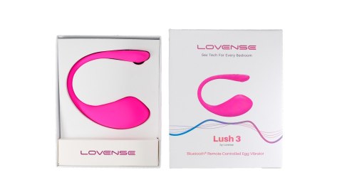 Jajeczko Sterowane Aplikacją Różowe Lush 3
