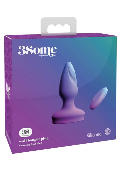Korek Analny 3Some By Wall Banger Plug Pipedream