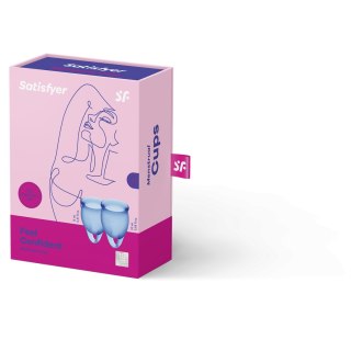 Kubeczki Menstruacyjne Feel Confident Menstrual Cup Set -Satisfyer