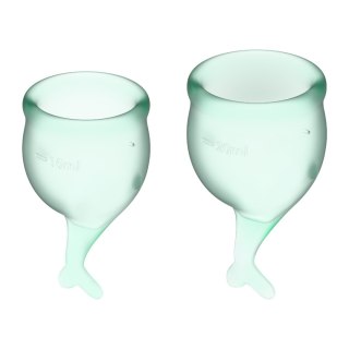 Kubeczki Menstruacyjne Feel Secure Menstrual Cup Set -Satisfyer