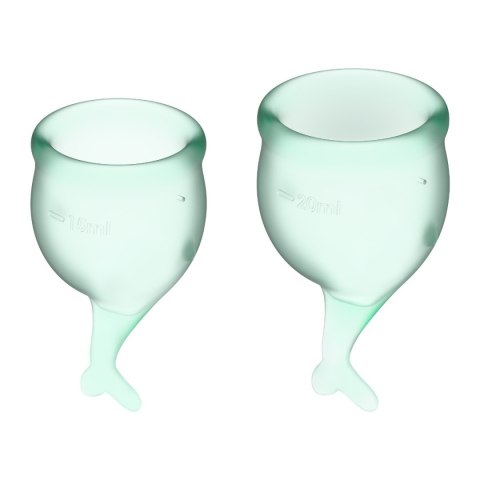 Kubeczki Menstruacyjne Feel Secure Menstrual Cup Set -Satisfyer