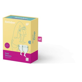 Kubeczki Menstruacyjne Feel Secure Menstrual Cup Set -Satisfyer