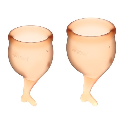 Kubeczki Menstruacyjne Feel Secure Menstrual Cup Set -Satisfyer