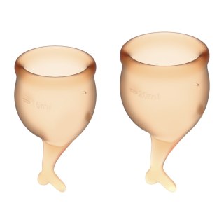 Kubeczki Menstruacyjne Feel Secure Menstrual Cup Set -Satisfyer
