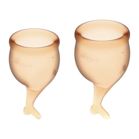 Kubeczki Menstruacyjne Feel Secure Menstrual Cup Set -Satisfyer