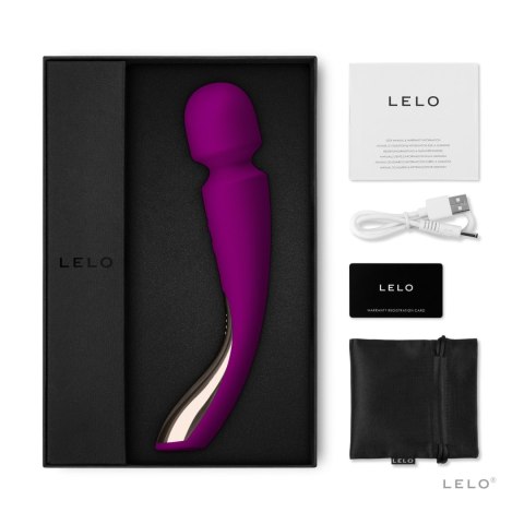 Wibrator Różdżka Smart Wand 2 Medium Deep Rose Lelo