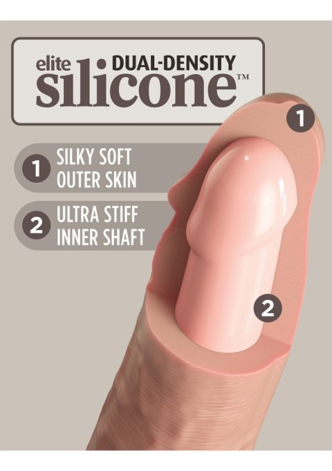 Dildo Silikonowe Naturalne 21cm King Cock