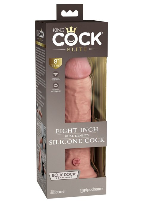 Dildo realistyczne naturalne 20cm King Cock Elite