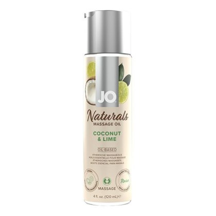 Naturalny Olejek Do Masażu Kokosowo-Limonkowy 120 Ml-System JO