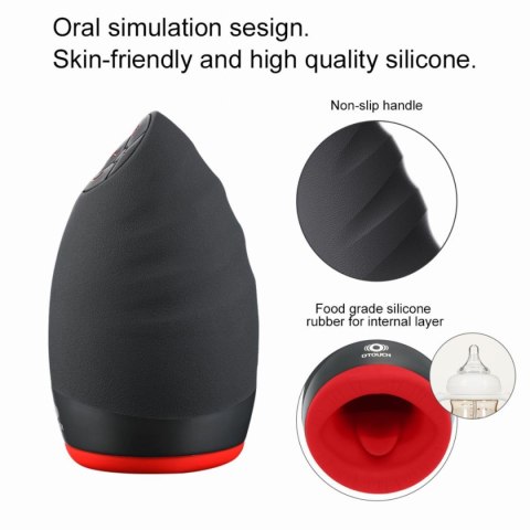 Stymulator Główki Penisa Z Wibracjami I Funkcją Nagrzewania Chiven2 Masturbator OTOUCH