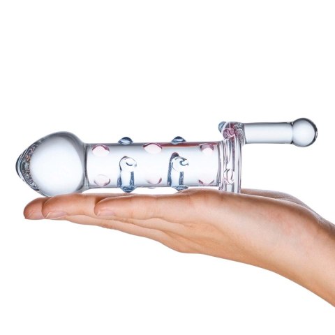 Szklany Korek Z Uchwytem Candy Land Juicer S Dildo Glas