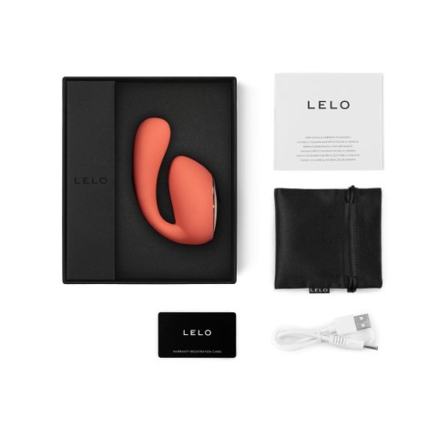 Wibtrator Do Punktu G I Łechtaczki Ida Wave Coral Red Lelo