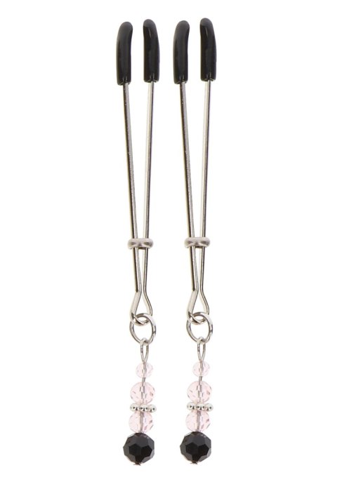 Zaciski Na Sutki Tweezers With Beads Taboom