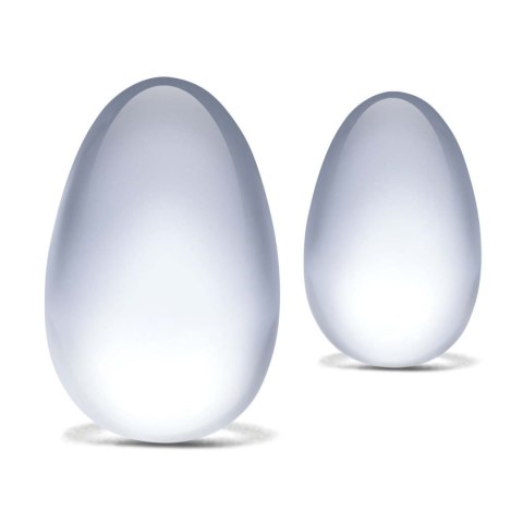 Kulki gejszy szklane jajeczka 2szt. S Yoni Eggs Glas