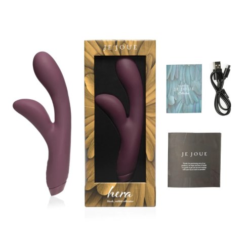 Hera Solid Purple - Wibrator Króliczek Je Joue