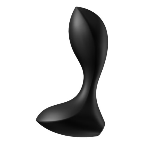 Korek Analny Wibrujący -Backdoor Lover-Black-Satisfyer