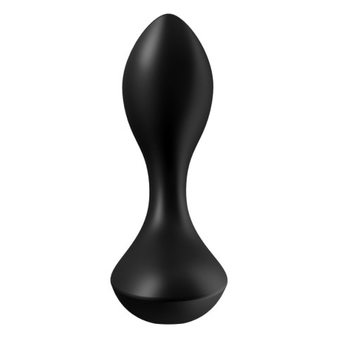 Korek Analny Wibrujący -Backdoor Lover-Black-Satisfyer
