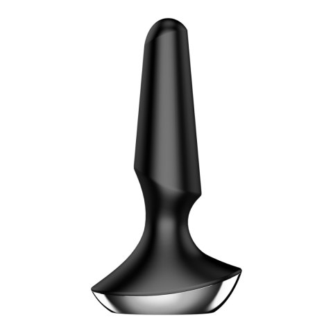Korek Analny Plug-Ilicious 2 Black-Satisfyer
