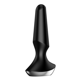 Korek Analny Plug-Ilicious 2 Black-Satisfyer