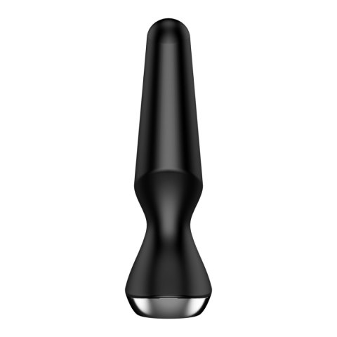 Korek Analny Plug-Ilicious 2 Black-Satisfyer