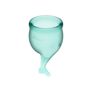 Kubeczki Menstuacyjne Feel Secure Menstrual Cup Set-Satisfyer