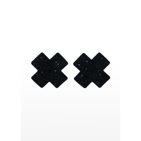 Nasutniki czarne Nipple X Covers Black Taboom