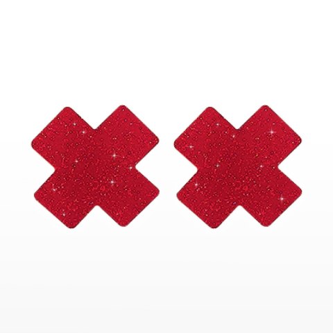 Nasutniki Czerwone Nipple X Covers Red Taboom