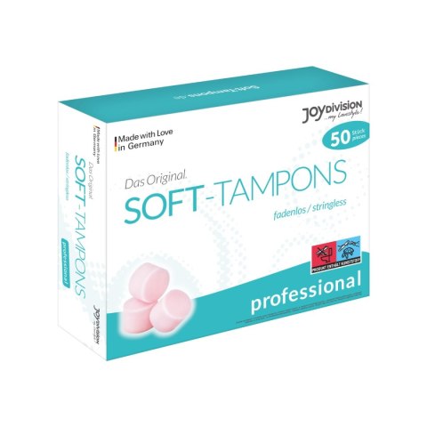 Tampony Bezsznurkowe Soft Tampons Normal Professional 50szt. JoyDivision