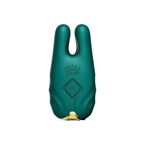 Wibrujące Klamerki Na Sutki Nave Turquoise Green Zalo