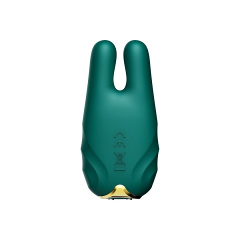 Wibrujące Klamerki Na Sutki Nave Turquoise Green Zalo
