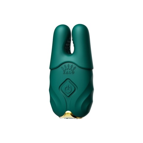 Wibrujące Klamerki Na Sutki Nave Turquoise Green Zalo