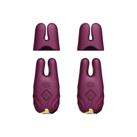 Klamerki Na Sutki Wibrujące Nave Velvet Purple Zalo