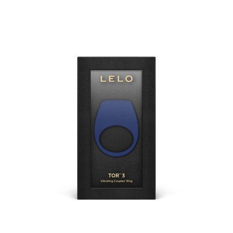 Wibrujący Pierścień Erekcyjny Tor 3 Base Blue Lelo