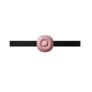 Zaciski No.2 Vibrating Nipple Clamps And Choker Set Pink Qingnan