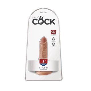 Dildo realistyczne naturalne 13cm King Cock Pipedream