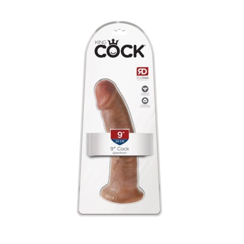 Dildo realistyczne naturalne 23cm King Cock Pipedream