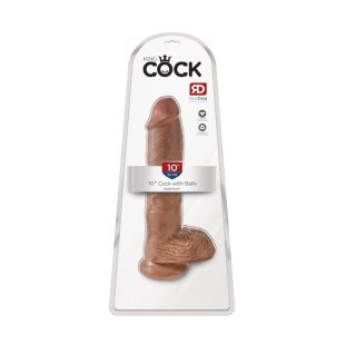 Dildo realistyczne naturalne 25cm King Cock Pipedream