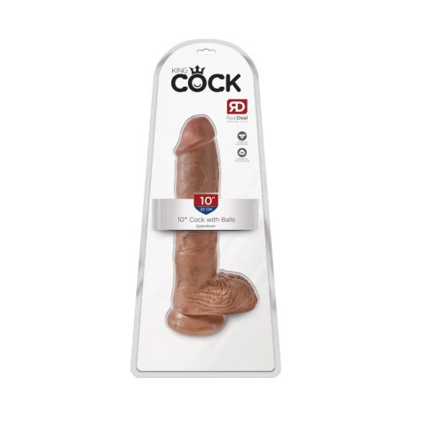 Dildo realistyczne naturalne 25cm King Cock Pipedream