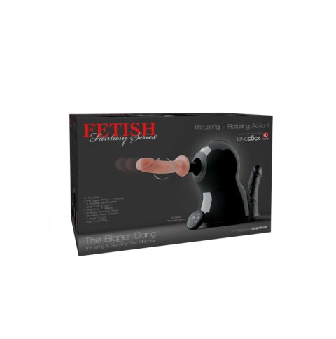 Maszyna automatyczna Fetish Fantasy The Bigger Bang Thrusting & Rotating Sex Machine Pipedream